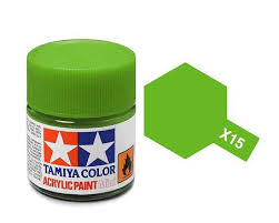 Tamiya Acrylic (10ml) Gloss X-15 Light Green