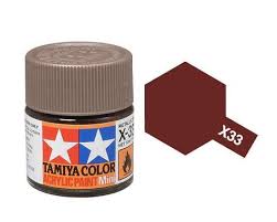 Tamiya Acrylic (10ml) Gloss X-33 Bronze