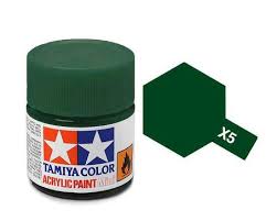 Tamiya Acrylic (10ml) Gloss X-5 Green